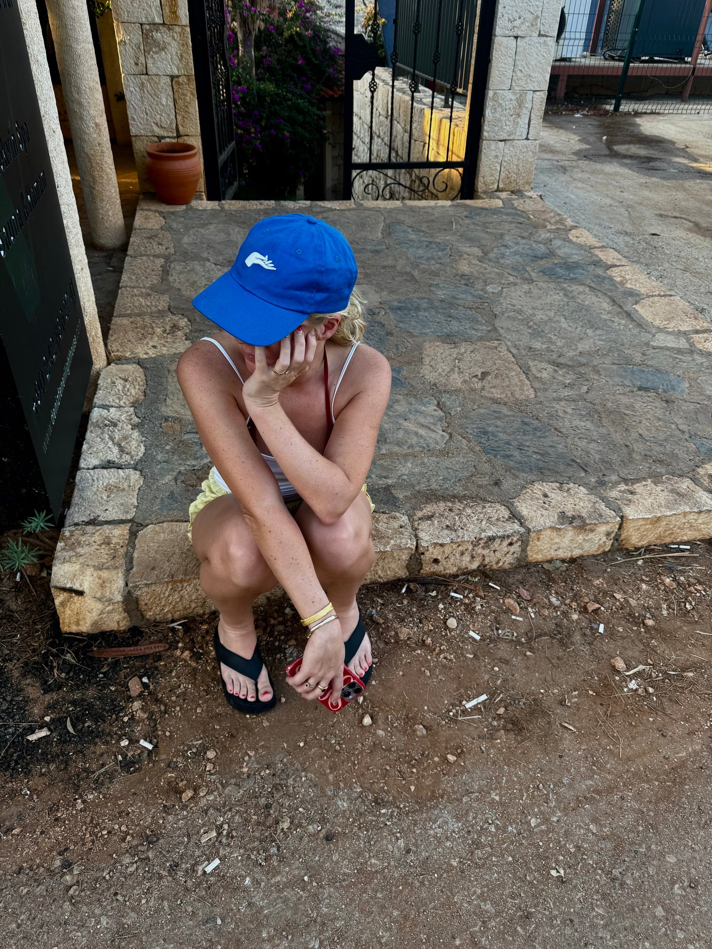 Signature Cap Blue – Cotton Twill Hat | By Han