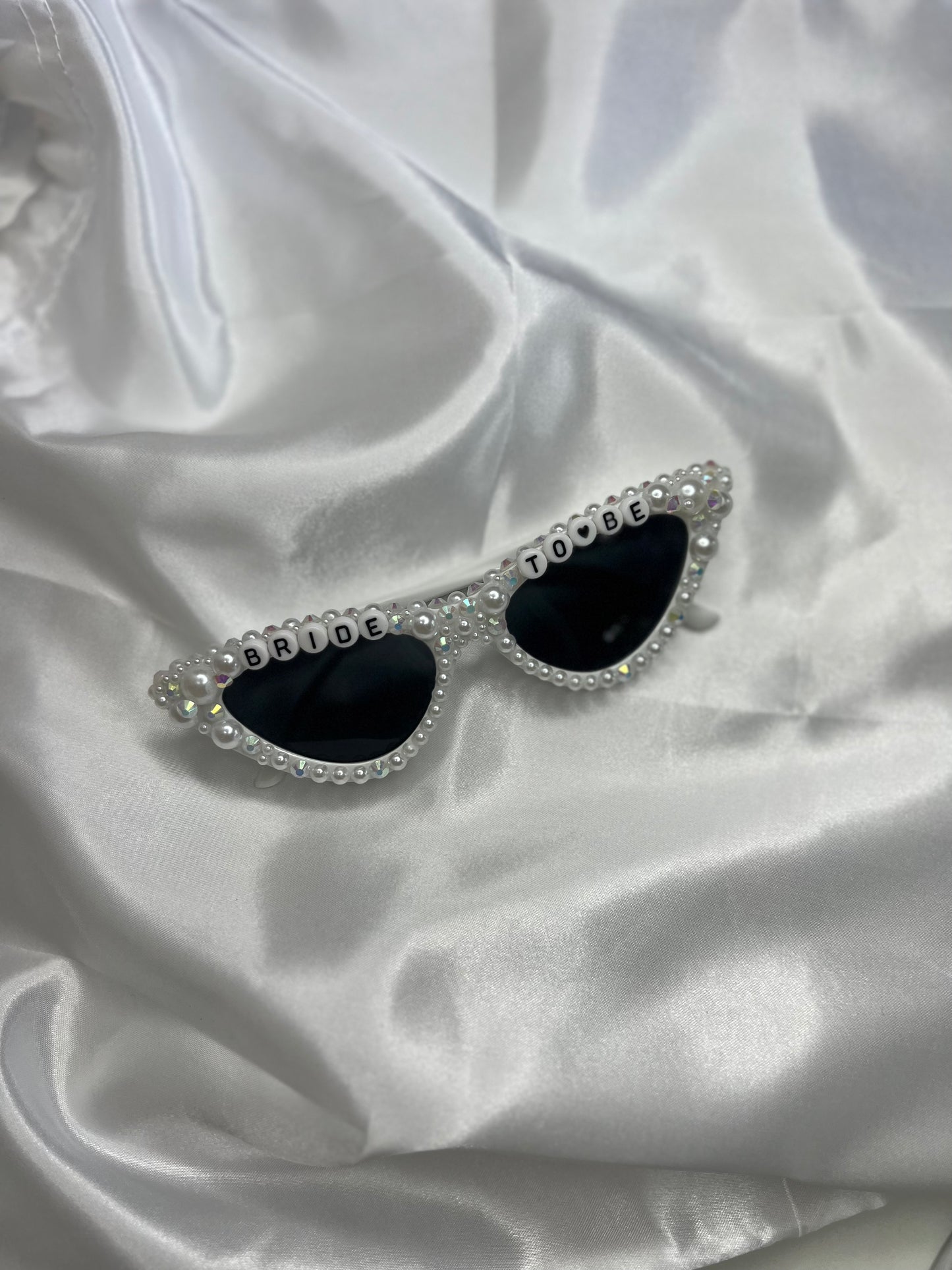 Rhinestone Cat-Eye Sunglasses - Custom Party Shades | By Han
