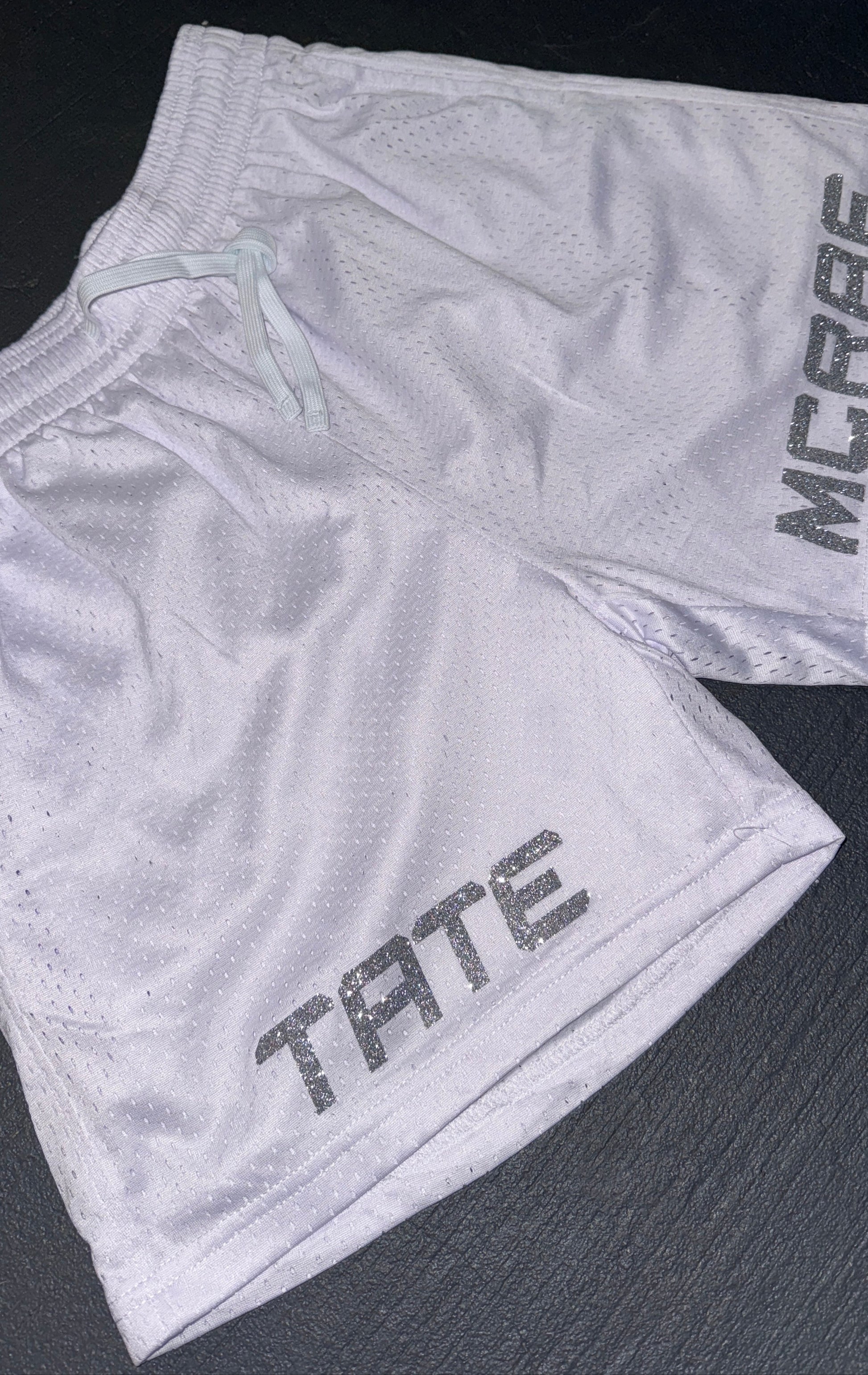 Tate McRae Jersey Shorts - Basketball Mesh Shorts | By Han