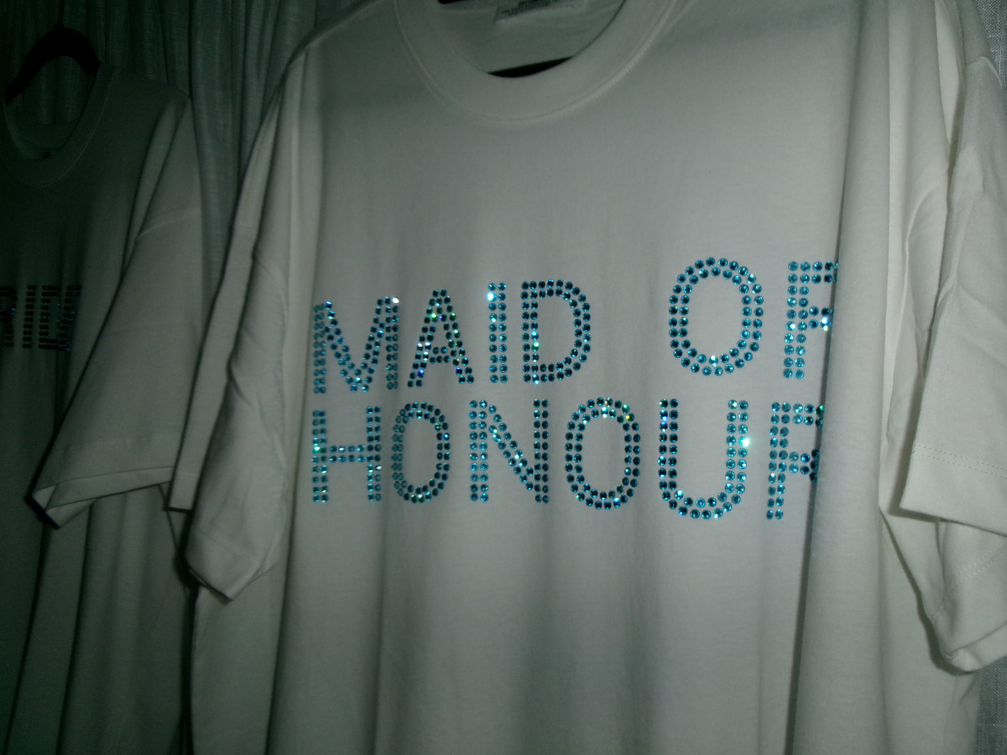 Bridal T-Shirt with Rhinestones - Custom Tee | By Han