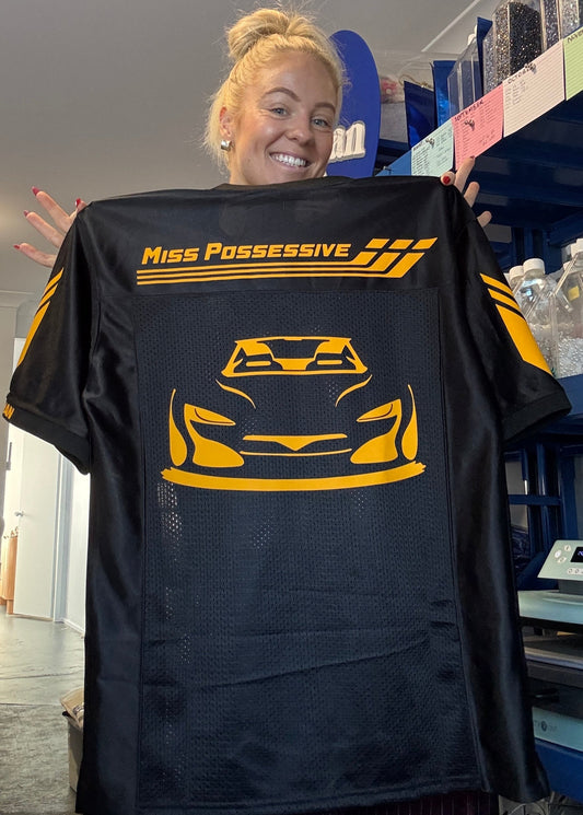 Sports Car T8 Jersey (DOUBLE SIDED) - 6 WEEK MINIMUM