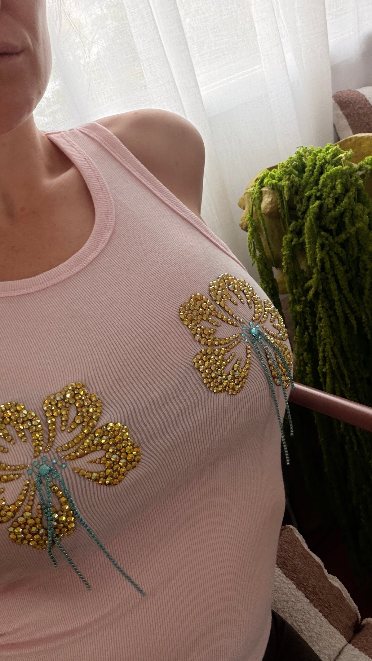Hibiscus Ribbed Tank