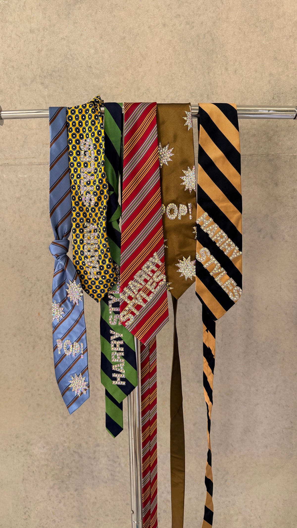 Harry Styles Rhinestone Tie