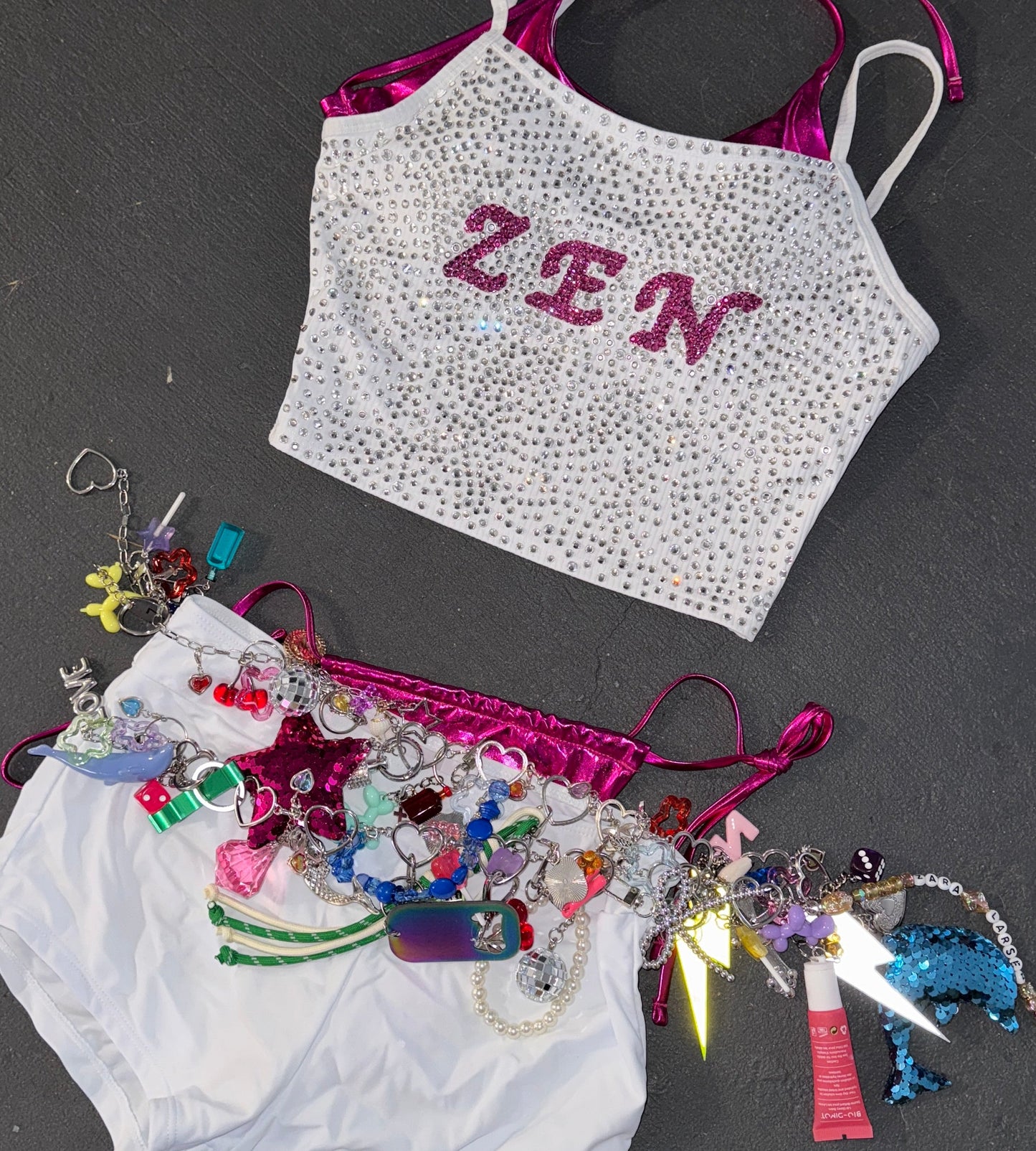 Zara Larsson Key Chain Belt - (6 week minimum)