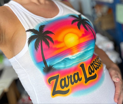 Zara Larsson Airbrush Design (6 week minimum)