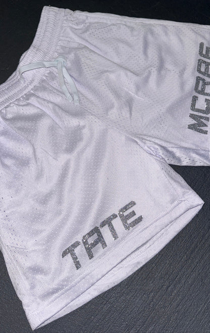 Tate McRae Jersey Shorts - Basketball Mesh Shorts | By Han