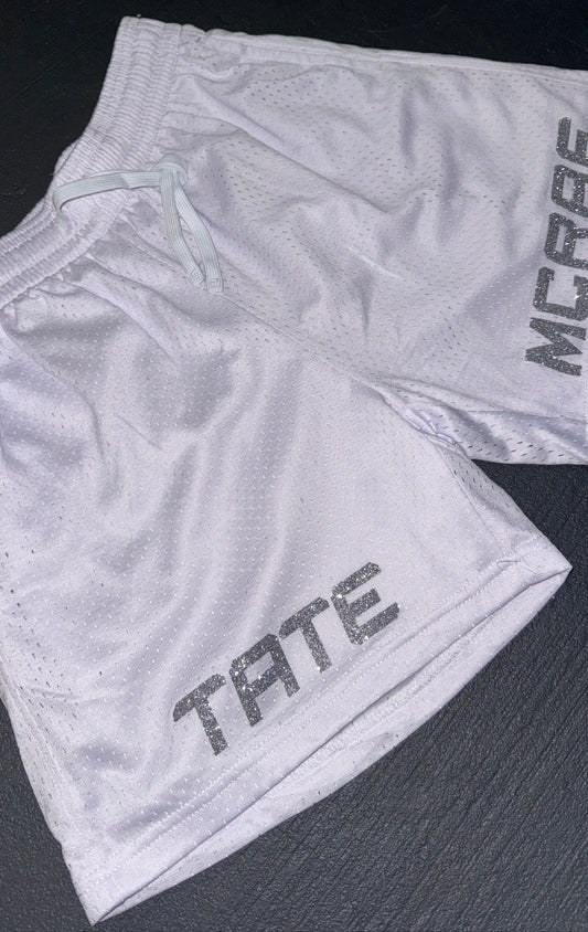 Tate McRae Jersey Shorts - Basketball Mesh Shorts | By Han