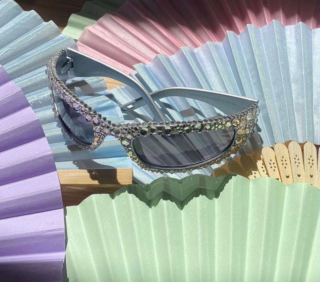 Rhinestone Speed Dealer Sunglasses | By Han