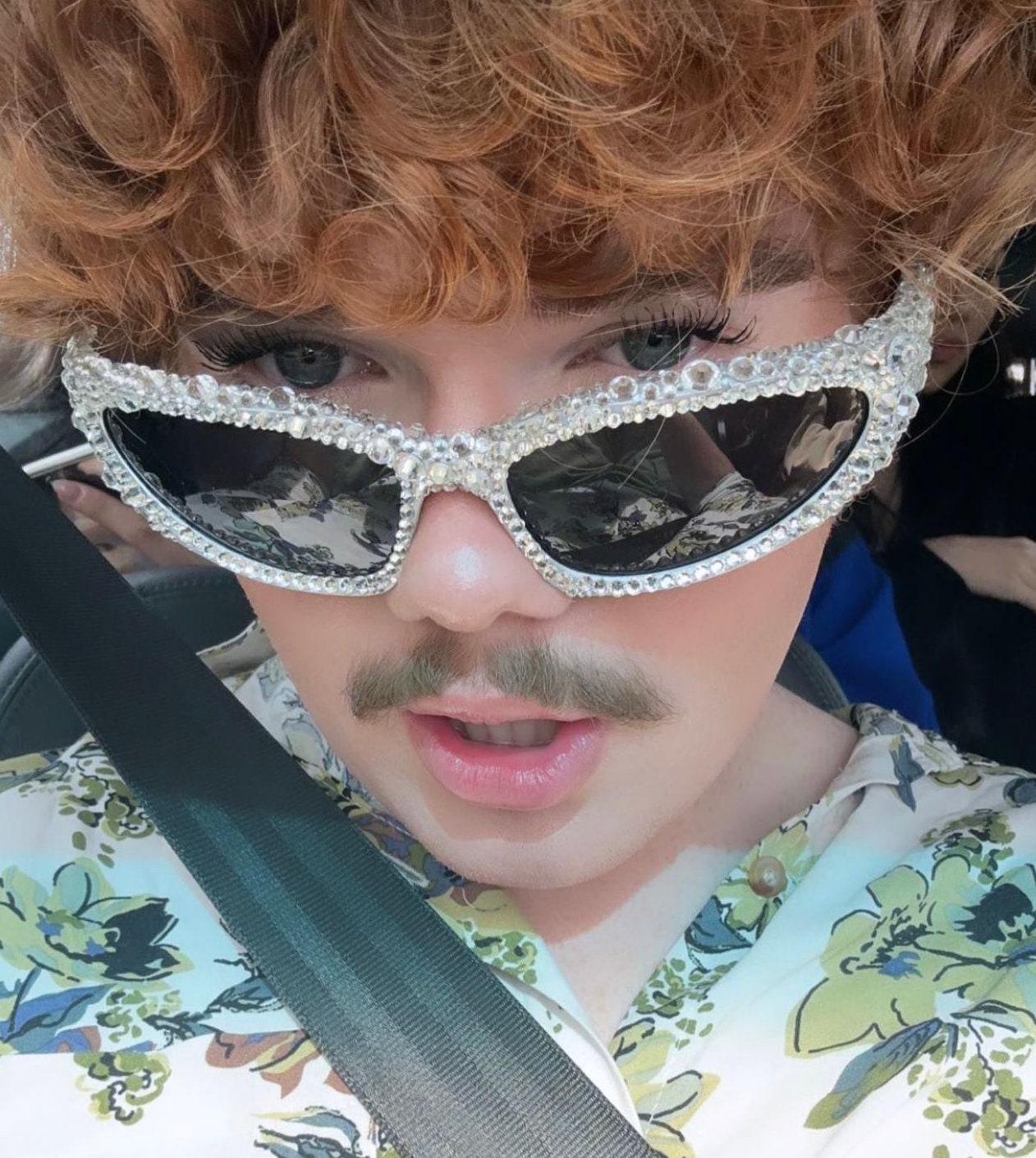 Rhinestone Speed Dealer Sunglasses | By Han