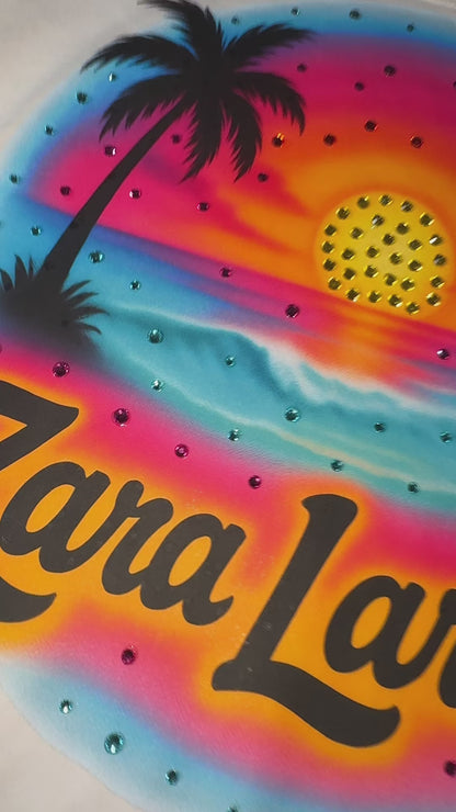 Zara Larsson Airbrush Design (6 week minimum)