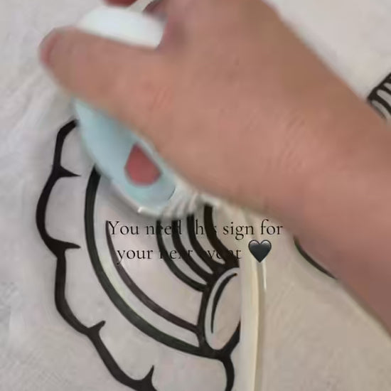 Fabric Sign Printing - White Calico Sign | By Han