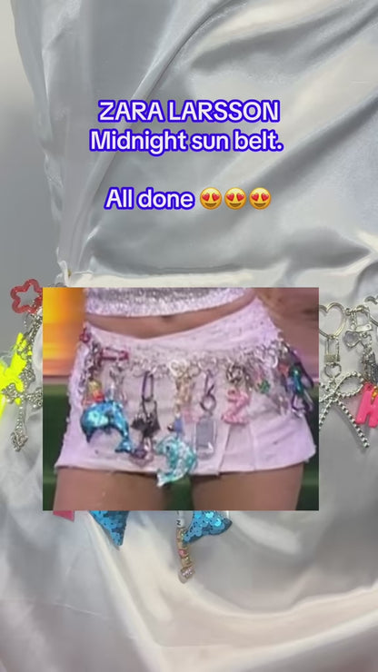 Zara Larsson Key Chain Belt - (6 week minimum)